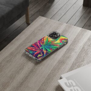 Psychedelic Clear Smartphone Case - Image 8