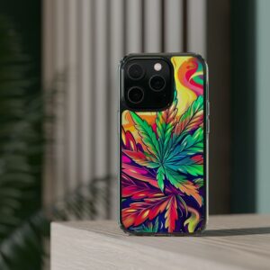 Psychedelic Clear Smartphone Case - Image 46