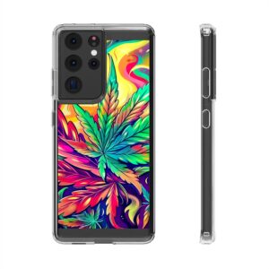 Psychedelic Clear Smartphone Case - Image 16