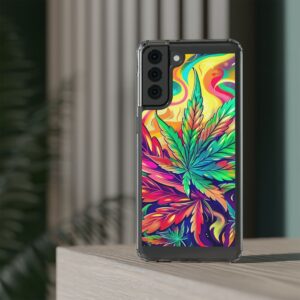 Psychedelic Clear Smartphone Case - Image 15
