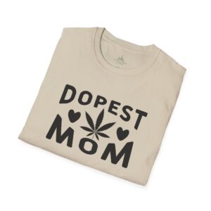 Dopest Mom Softstyle T-Shirt - Image 12