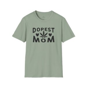 Dopest Mom Softstyle T-Shirt - Image 25