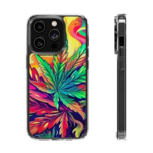 Psychedelic Clear Smartphone Case - Image 44