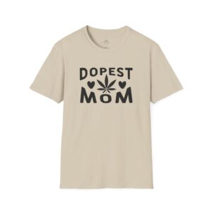 Dopest Mom Softstyle T-Shirt - Image 9