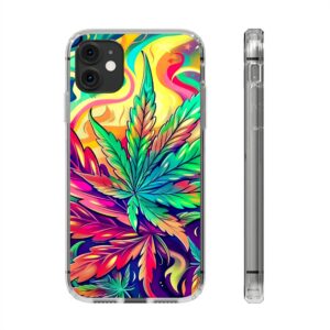 Psychedelic Clear Smartphone Case - Image 25