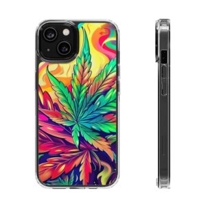 Psychedelic Clear Smartphone Case - Image 40