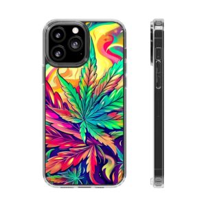 Psychedelic Clear Smartphone Case - Image 7