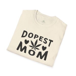 Dopest Mom Softstyle T-Shirt - Image 20