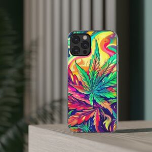 Psychedelic Clear Smartphone Case - Image 24