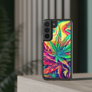 Psychedelic Clear Smartphone Case - Image 33