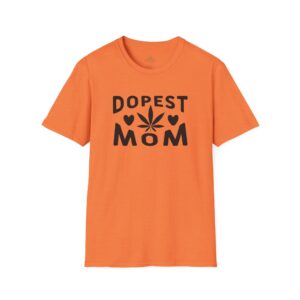 Dopest Mom Softstyle T-Shirt - Image 5