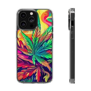 Psychedelic Clear Smartphone Case - Image 48