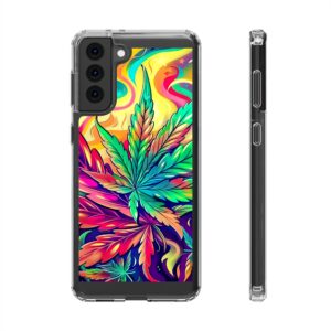 Psychedelic Clear Smartphone Case - Image 13