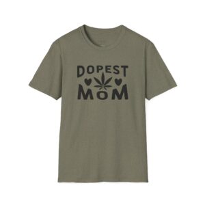 Dopest Mom Softstyle T-Shirt - Image 21