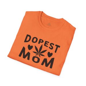 Dopest Mom Softstyle T-Shirt - Image 8