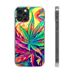 Psychedelic Clear Smartphone Case - Image 22
