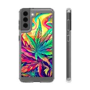 Psychedelic Clear Smartphone Case - Image 10