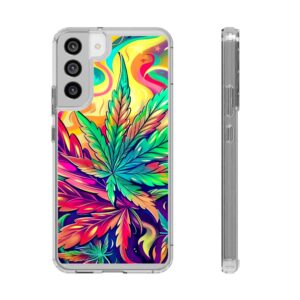 Psychedelic Clear Smartphone Case - Image 34