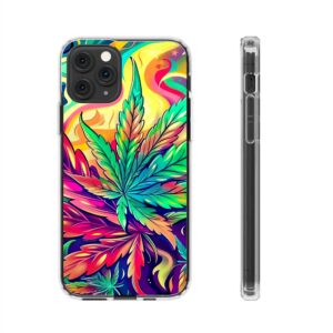Psychedelic Clear Smartphone Case - Image 28