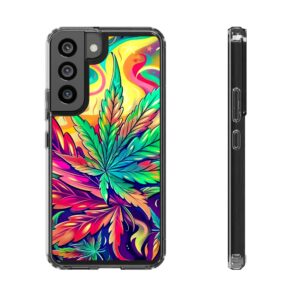 Psychedelic Clear Smartphone Case - Image 31